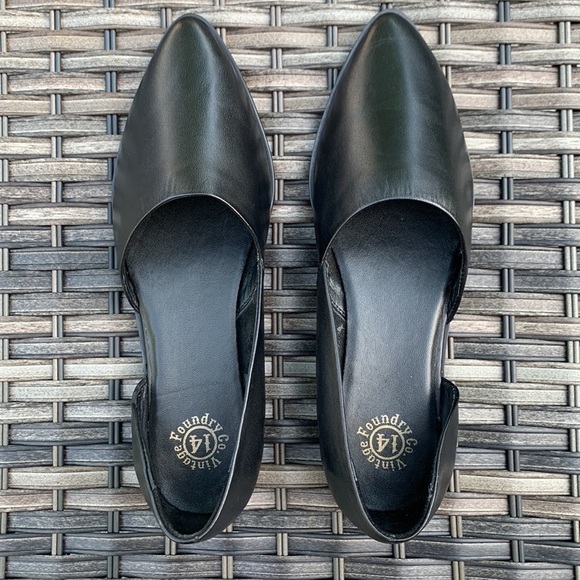𝅺vintage Foundry Co. Corinne Shoe - Black Leather - Picture 6 of 15